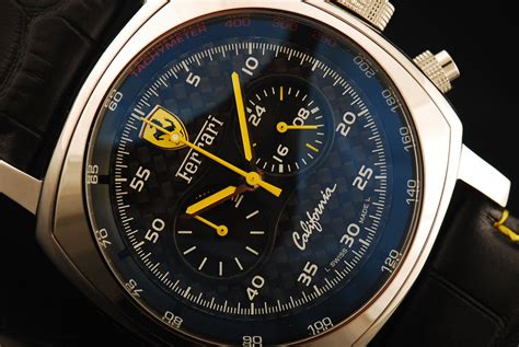 ferrari chronograph quartz replica watch 01|real ferrari watches vs real.